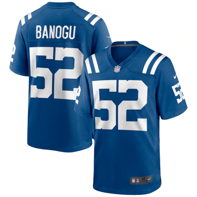 mens nike ben banogu royal indianapolis colts game jersey